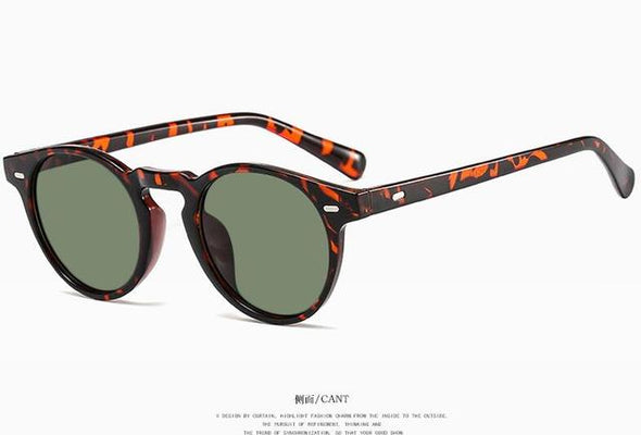 2023 Round Sunglasses Men Brand  Vintage Small Sun Glasses Ladies Glasses Women  Luxury Designer Eyeglasses UV400