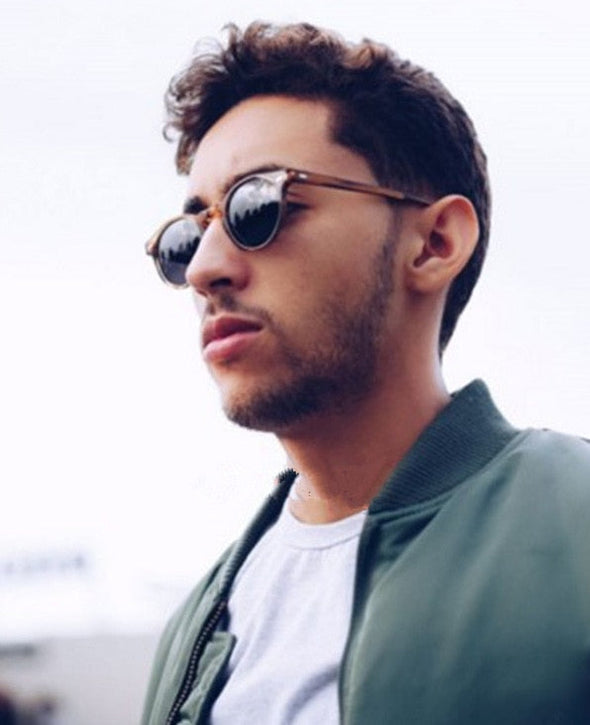 2023 Round Sunglasses Men Brand  Vintage Small Sun Glasses Ladies Glasses Women  Luxury Designer Eyeglasses UV400