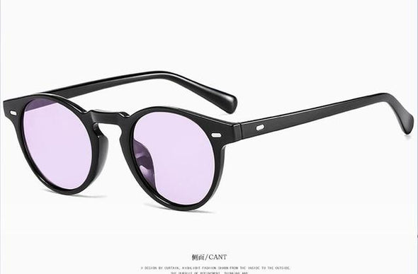 2023 Round Sunglasses Men Brand  Vintage Small Sun Glasses Ladies Glasses Women  Luxury Designer Eyeglasses UV400