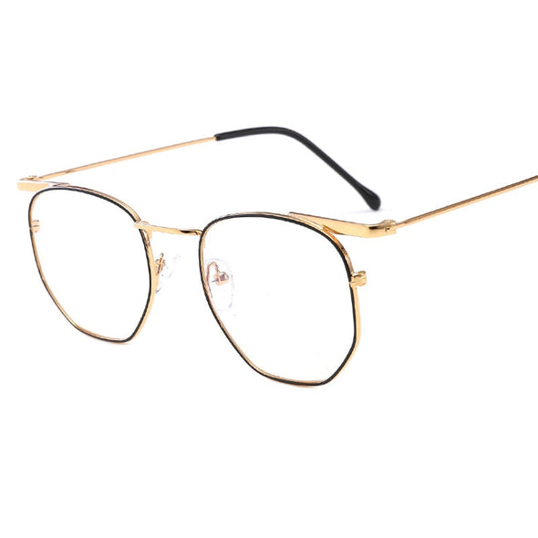 Trends Metal Frame Optical Eyeglasses Blue Light Blocking Glasses For Men Clear Computer Spectacles Square Gaming Eyewear