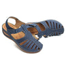 Zoloss - Soft PU Leather Closed Toe Vintage Anti-Slip Sandals