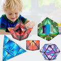 2022 Children's New Magnetic Change Three-Dimensional Geometric Rubik's Cube Toys Boys And Girls Thinking Training Deformation
