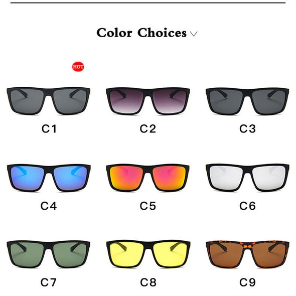 2023 Classic men's  Brand Design  Sunglasses Men Women Driver Shades Male Vintage Sun Glasses  Men Spuare Mirror Summer
