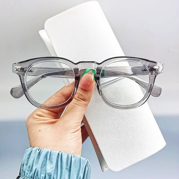 2023 NEW Anti Blue Light Blocking Glasses  Vintage Computer Glasses Men's Gaming Myopia Optical Spectacle Eye glasses Frame