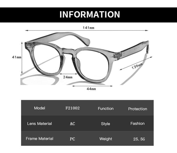 2023 NEW Anti Blue Light Blocking Glasses  Vintage Computer Glasses Men's Gaming Myopia Optical Spectacle Eye glasses Frame