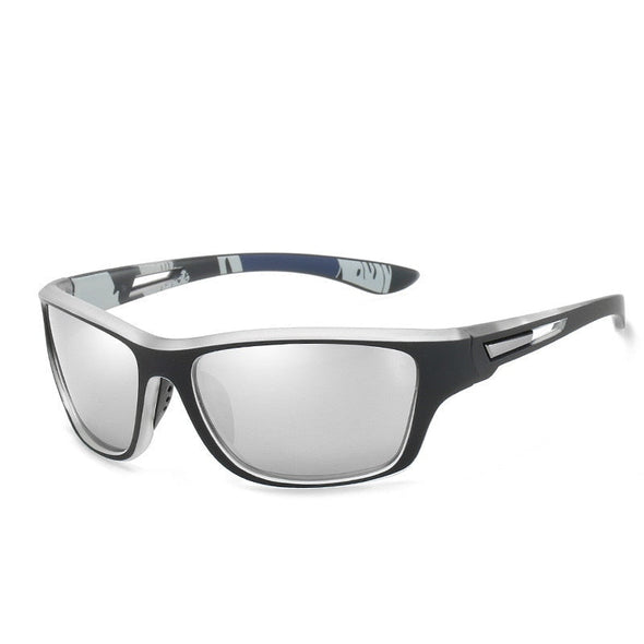 2023 New Polarized Sunglasses Men Brand Designer Square Sports Sun Glasses for Men Driving Fishing Black Frame Goggle UV400