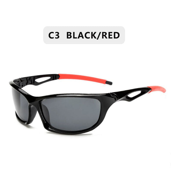 2023 New Polarized Sunglasses Men Brand Designer Square Sports Sun Glasses for Men Driving Fishing Black Frame Goggle UV400
