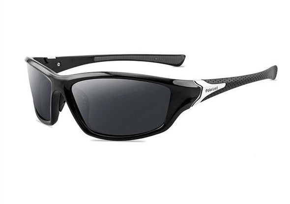 2023 New Polarized Sunglasses Men Brand Designer Square Sports Sun Glasses for Men Driving Fishing Black Frame Goggle UV400