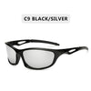 2023 New Polarized Sunglasses Men Brand Designer Square Sports Sun Glasses for Men Driving Fishing Black Frame Goggle UV400