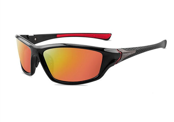 2023 New Polarized Sunglasses Men Brand Designer Square Sports Sun Glasses for Men Driving Fishing Black Frame Goggle UV400