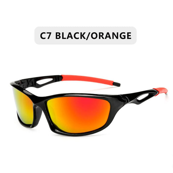 2023 New Polarized Sunglasses Men Brand Designer Square Sports Sun Glasses for Men Driving Fishing Black Frame Goggle UV400