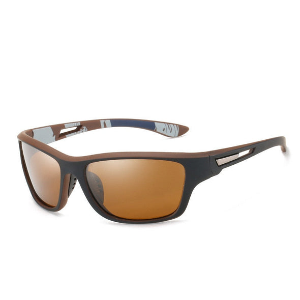 2023 New Polarized Sunglasses Men Brand Designer Square Sports Sun Glasses for Men Driving Fishing Black Frame Goggle UV400