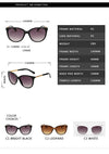 2023Brand Design Ladies Cat Eye Sunglasses Women  Frame Luxury Sun Glasses For Female  UV400
