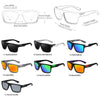 2023 Luxury Sunglasses Men Women Fashion Square Male Sun Glasses Vintage Driving Fishing Eyeglasses Sport Shades UV400
