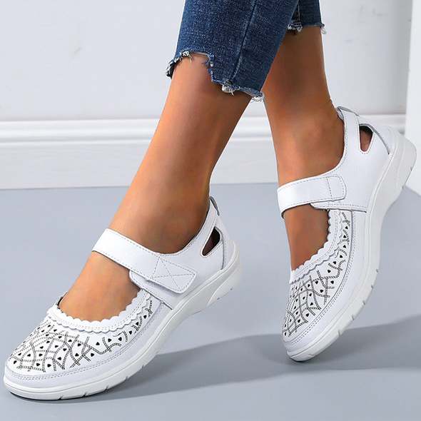 Zoloss Cutout Comfort Soft Sole Casual Shoes