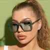 Oversized Square Hollow Luxury Frame Sunglasses Brand Designer Men Women Fashion Shades Uv400 Vintage Glasses