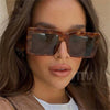 Vintage Women Square Sunglasses Brand Designer Sun Glasses For Men UV400 Driving Eyewear Classic Eyewear Gafas
