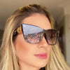 Cat Eye Square Ladies Sunglasses Decorative Fashion Women's Shades