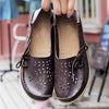 Zoloss Leather Loafers Flats Lo51