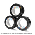 3PCS Finger Magnetic Spinne Colorful Fidget Ring Spinner Magnet Fidget Toys Relieve Anxiety Anti Stress Magnetic Toys Kids Adult