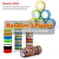 3PCS Finger Magnetic Spinne Colorful Fidget Ring Spinner Magnet Fidget Toys Relieve Anxiety Anti Stress Magnetic Toys Kids Adult