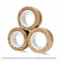 3PCS Finger Magnetic Spinne Colorful Fidget Ring Spinner Magnet Fidget Toys Relieve Anxiety Anti Stress Magnetic Toys Kids Adult