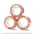 3PCS Finger Magnetic Spinne Colorful Fidget Ring Spinner Magnet Fidget Toys Relieve Anxiety Anti Stress Magnetic Toys Kids Adult