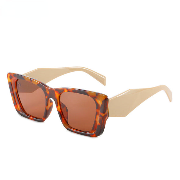 Fashion Cat Eye Square Sunglasses Women  Luxury Brand Designer Colorful Sun Glasses Ladies Trendy Retro Irregular Eyewear