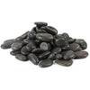 ZOLOSS Black Natural Decorative River Pebbles – 20lb 1-2 Inch Black Ornamental River Pebbles for Garden Landscaping, Home Décor, Outdoor Paving, Fountain Decoration.