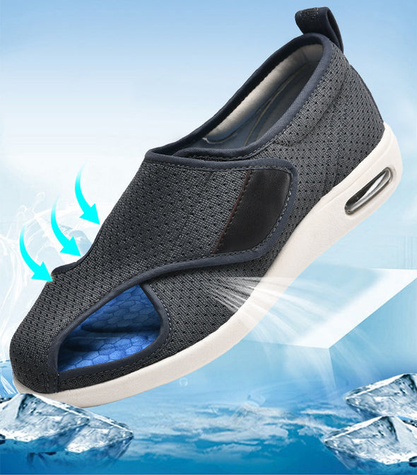 Zoloss Plus Size Wide Diabetic Shoes For Swollen Feet Width Shoes-NW048