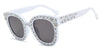Many Stars Sunglasses Square Women Brand Glasses Designer Fashion Cat Eye Female Shades UV Protection