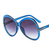Oversized Sunglasses Men Women Big Round Shades UV400 Vintage Glasses