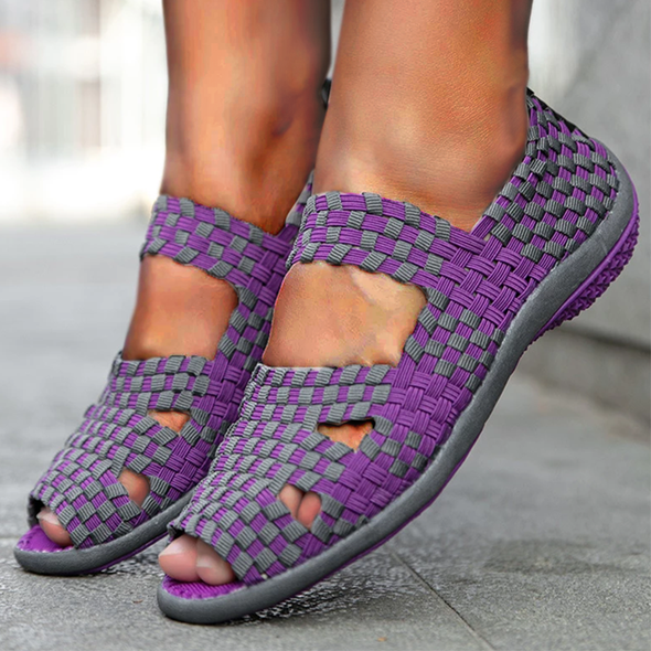 Zoloss Elastic Belt Casual Women Shoes