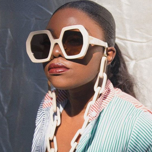 Oversized Luxury Polygon Sunglasses Men Women Fashion Shades UV400 Vintage Glasses