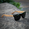 New Black Walnut  Wood Polarized Sunglasses Men's Glasses Handmade  Protection Eyewear Retro Wooden Box