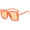 Oversized Square Hollow Luxury Frame Sunglasses Brand Designer Men Women Fashion Shades Uv400 Vintage Glasses