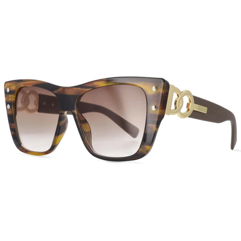 Cat Eye Square Ladies Sunglasses Decorative Fashion Women's Shades