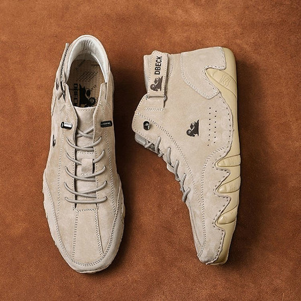 Zoloss Handmade Suede Velcro High Boots