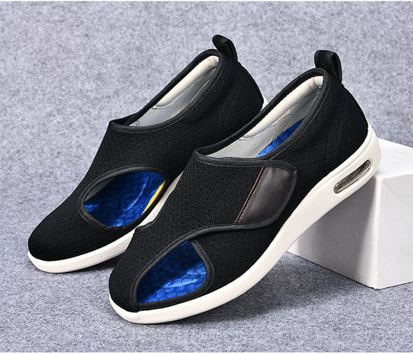 Zoloss Plus Size Wide Diabetic Shoes For Swollen Feet Width Shoes-NW048