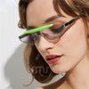 Steampunk Cat Eye Sunglasses Women Luxury Brand Designer Triangle Sun Glasses Men Small Punk Eyeglasses