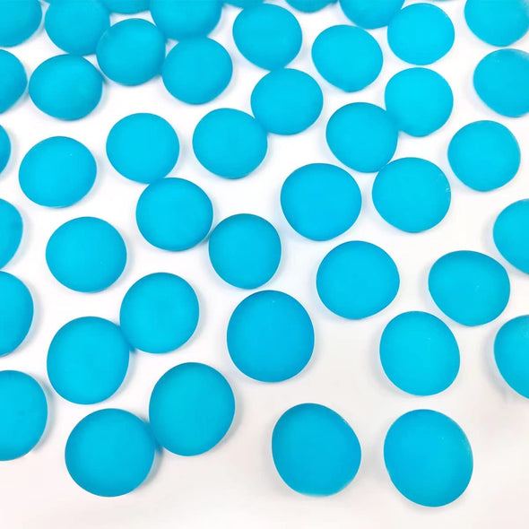ZOLOSS 1LB Colorful Glass Pebbles - Quality Vase Filler. It Can Also Be Used for Aquarium Pebbles, Succulent Decorative Stones and DIY Ornaments.