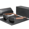 New Black Walnut  Wood Polarized Sunglasses Men's Glasses Handmade  Protection Eyewear Retro Wooden Box