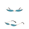 Sunglasses Rimless Leaves Luxury Sunglasses Men Women Fashion Shades UV400 Vintage Glasses