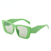 Fashion Cat Eye Square Sunglasses Women  Luxury Brand Designer Colorful Sun Glasses Ladies Trendy Retro Irregular Eyewear