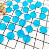 ZOLOSS 1LB Colorful Glass Pebbles - Quality Vase Filler. It Can Also Be Used for Aquarium Pebbles, Succulent Decorative Stones and DIY Ornaments.