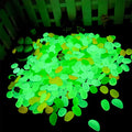 ZOLOSS Mixed Color Glow in The Dark Pebbles - Glow Rocks for Aquariums,Fish Tank, Potted Plant, Vase Filler, Indoor and Outdoor Walkway and DIY Project