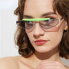 Steampunk Cat Eye Sunglasses Women Luxury Brand Designer Triangle Sun Glasses Men Small Punk Eyeglasses