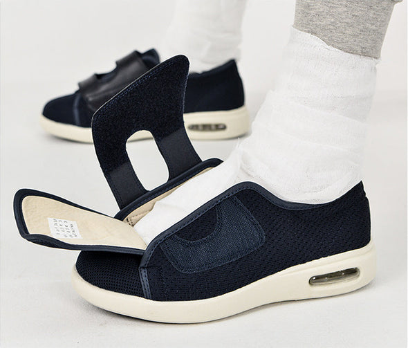 Zoloss Plus Size Wide Diabetic Shoes For Swollen Feet Width Shoes-NW035