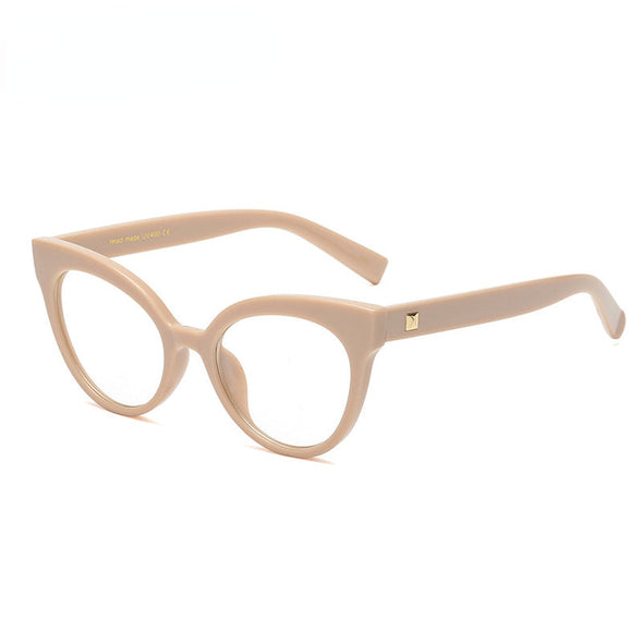 Fashion Cat Eye Transparent Glasses Women Brand Vintage Comfortable Computer Eyeglasses Female Spectacles