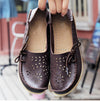 Zoloss Leather Loafers Flats Lo51
